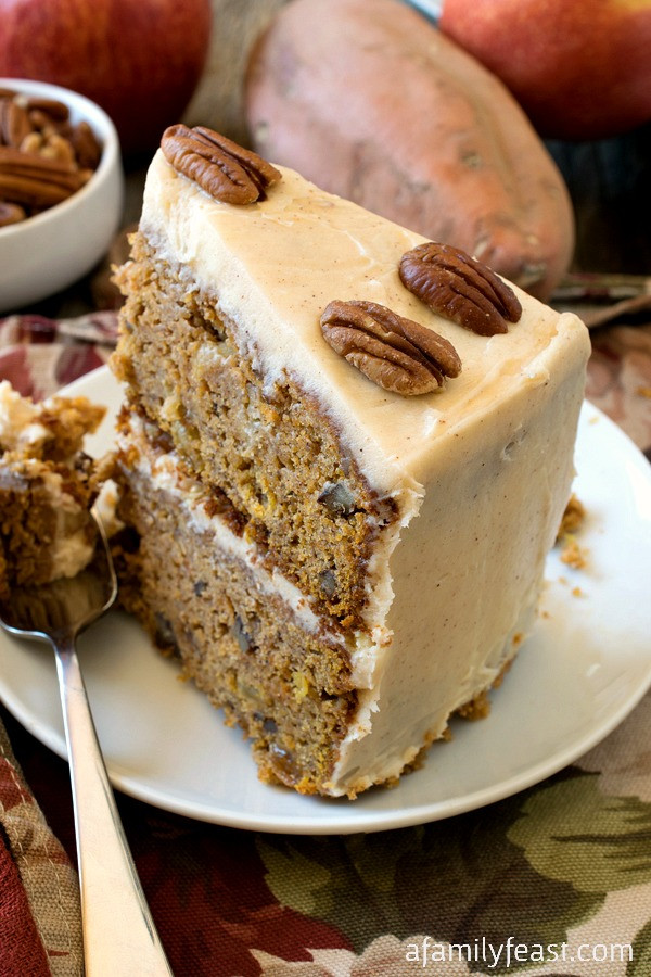 Sweet Potato Cake
 Ginger Maple Sweet Potato Casserole A Family Feast