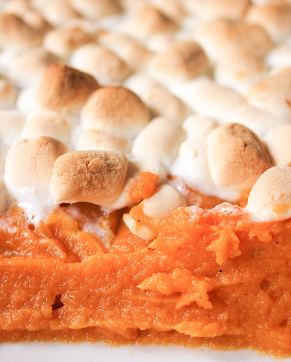 Sweet Potato Casserole With Marshmallow
 Sweet Potato Casserole with Marshmallows Domesticate ME