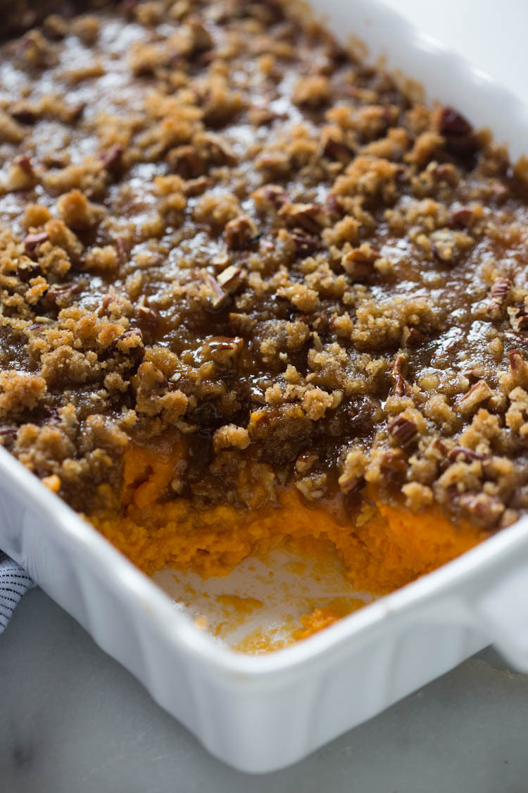 Sweet Potato Casserole With Pecans
 Sweet Potato Casserole Tastes Better From Scratch