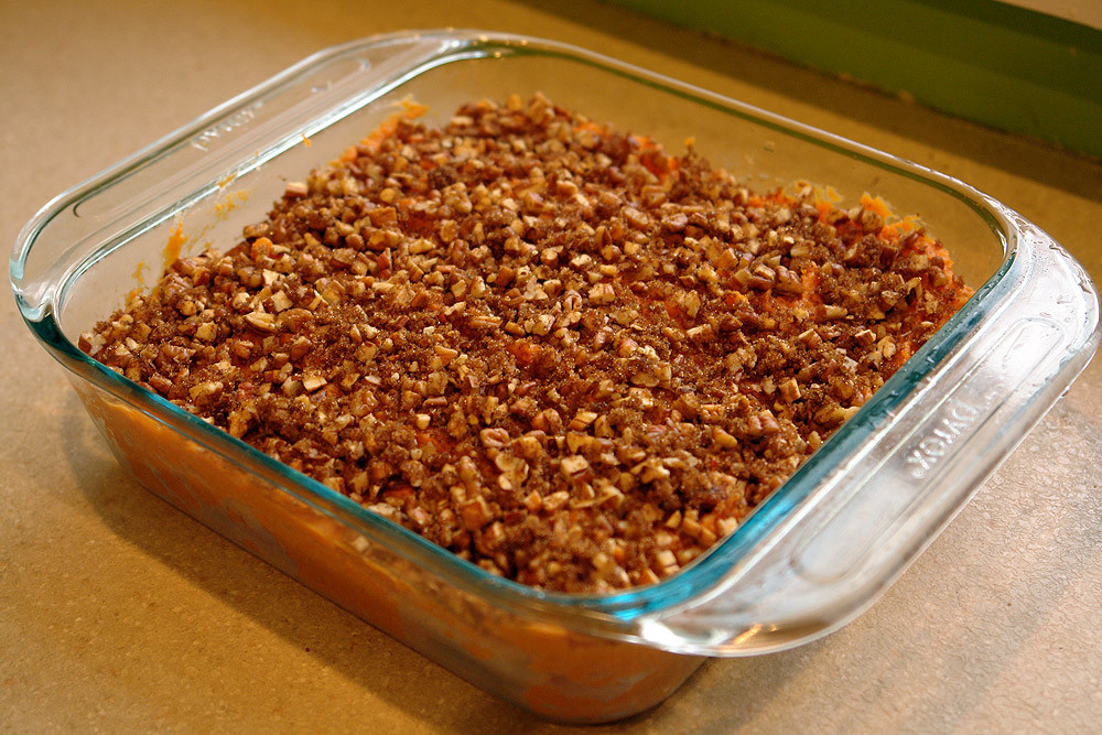 Sweet Potato Casserole With Pecans
 sweet potato casserole with pecans