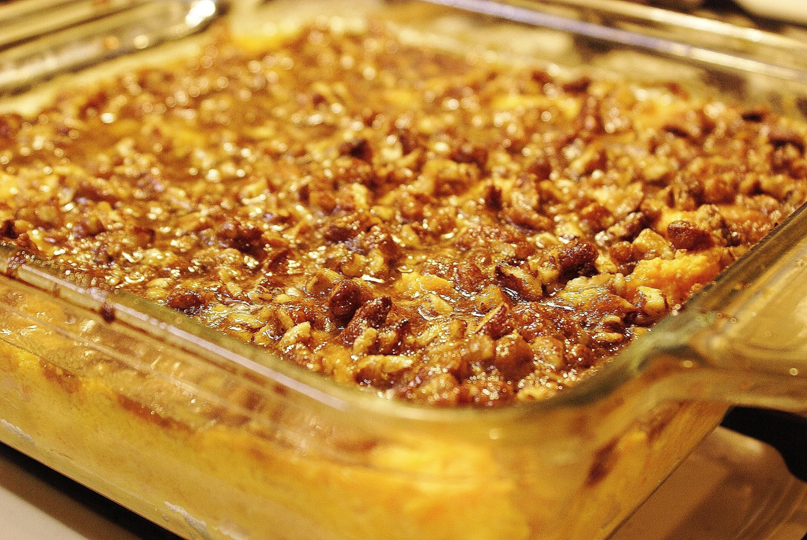 Sweet Potato Casserole With Pecans
 The Hungry Lovers Pecan Orange Sweet Potato Casserole