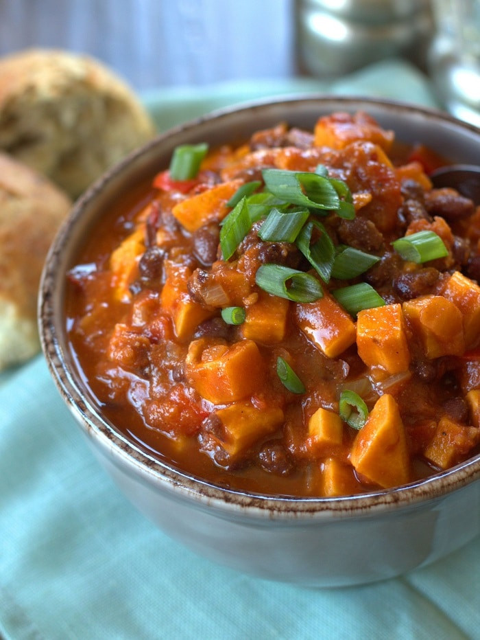 Sweet Potato Chili
 Black Bean And Sweet Potato Chili Recipe — Dishmaps