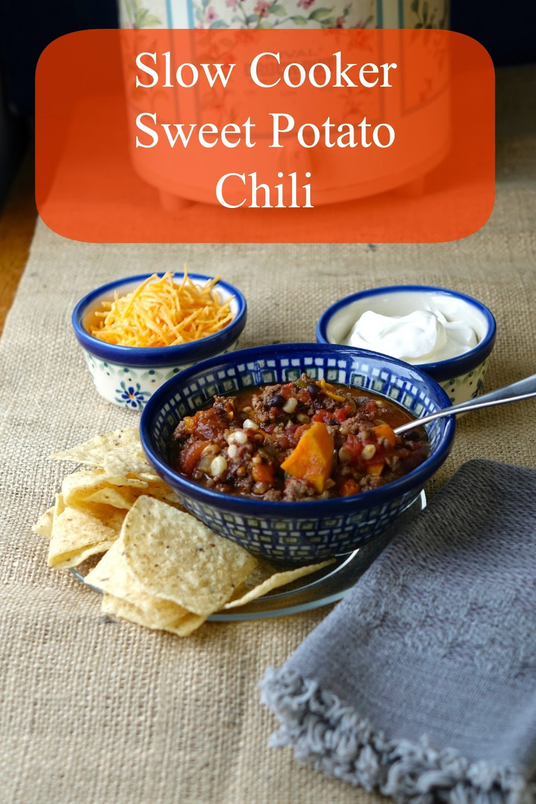 Sweet Potato Chili Slow Cooker
 Farm Fresh Feasts Slow Cooker Sweet Potato Chili with