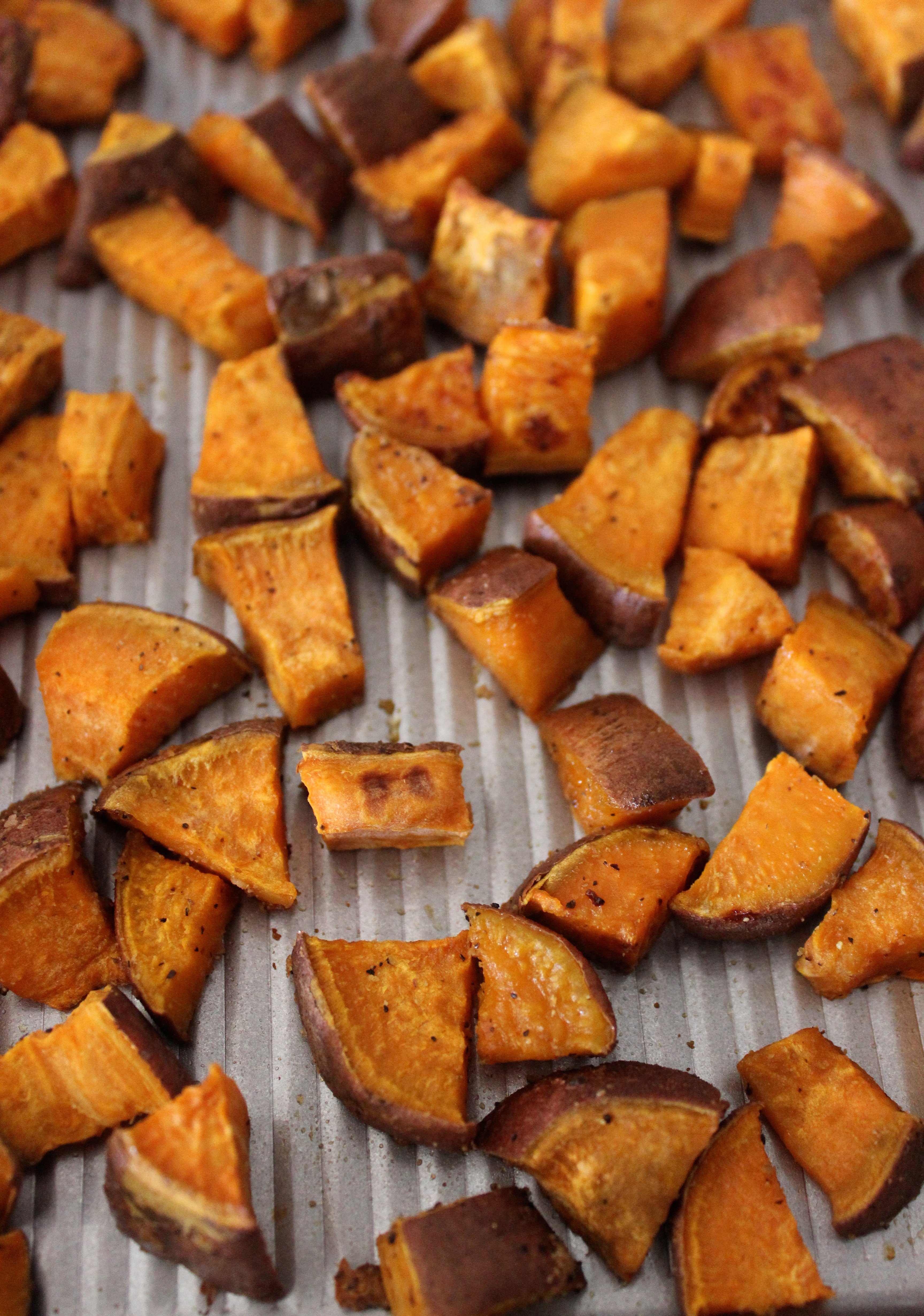 Sweet Potato Cubes
 Simple Roasted Sweet Potatoes Healthy Liv