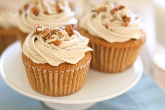 Sweet Potato Cupcakes
 Sweet Potato Cupcakes with Brown Sugar Marshmallow