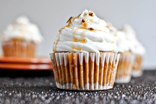 Sweet Potato Cupcakes
 Sweet Potato Pie Cupcakes with Marshmallow Frosting