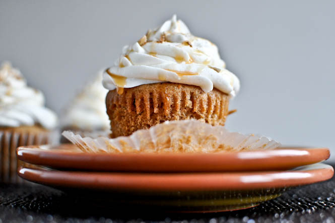 Sweet Potato Cupcakes
 Sweet Potato Pie Cupcakes with Marshmallow Frosting