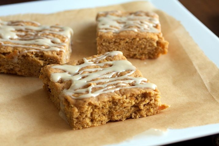 Sweet Potato Desserts
 sweet potato bars w maple glaze