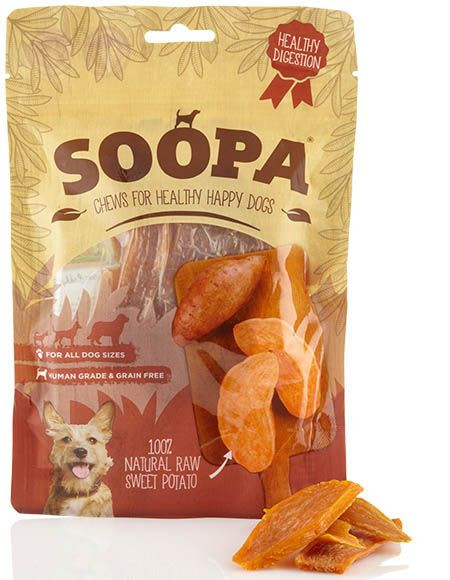 Sweet Potato Dog Treats
 soopa sweet potato dog treats