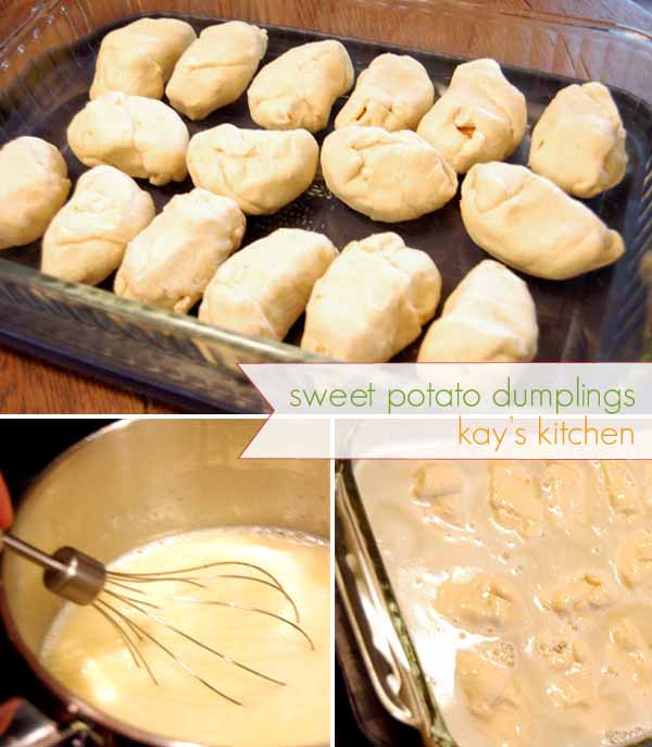 Sweet Potato Dumplings
 kay s kitchen sweet potato dumplings