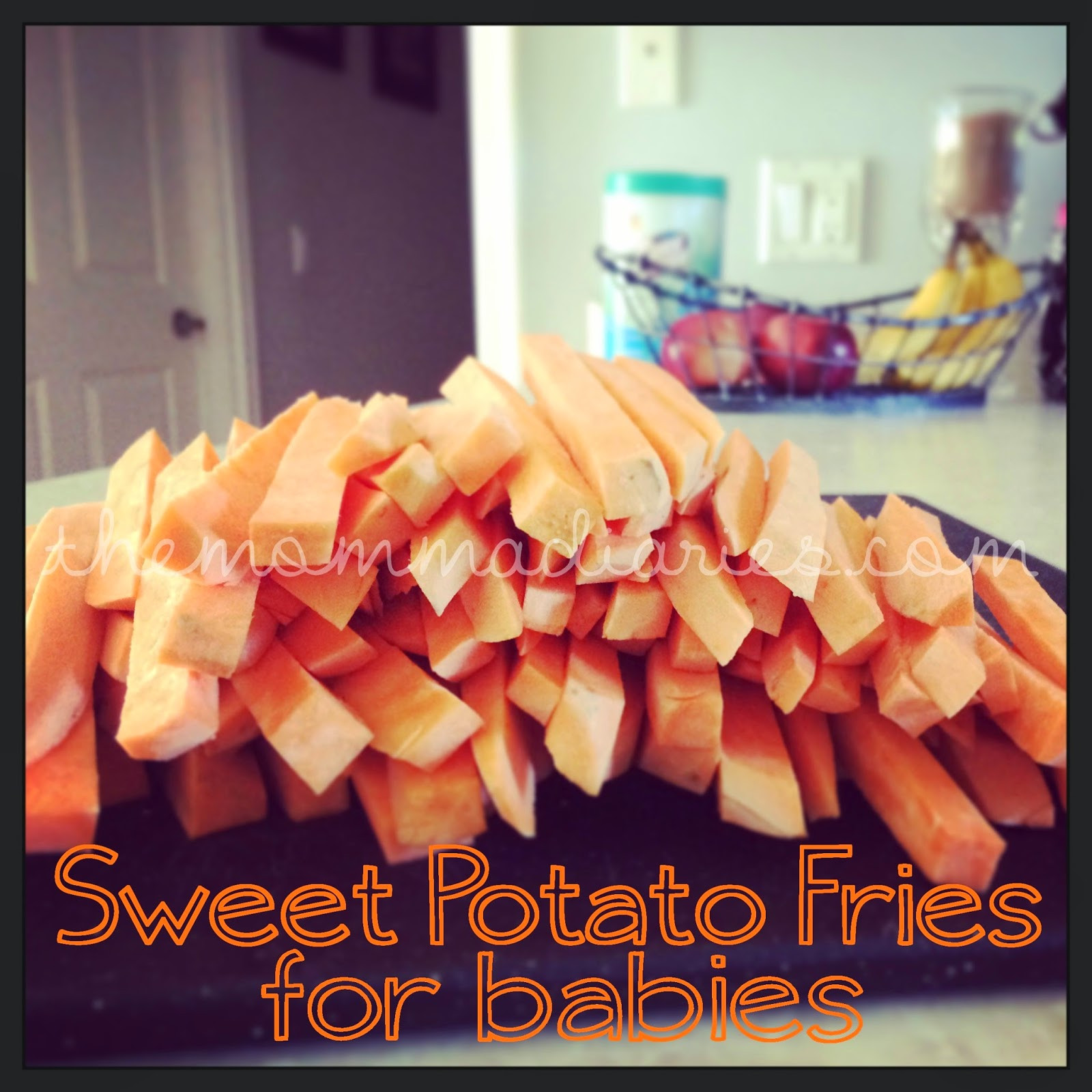 Sweet Potato For Baby
 Sweet Potato Fries for Babies Baby Led Weaning Recipe