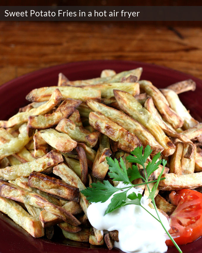 Sweet Potato Fries Air Fryer
 Sweet potato fries Hot Air Frying