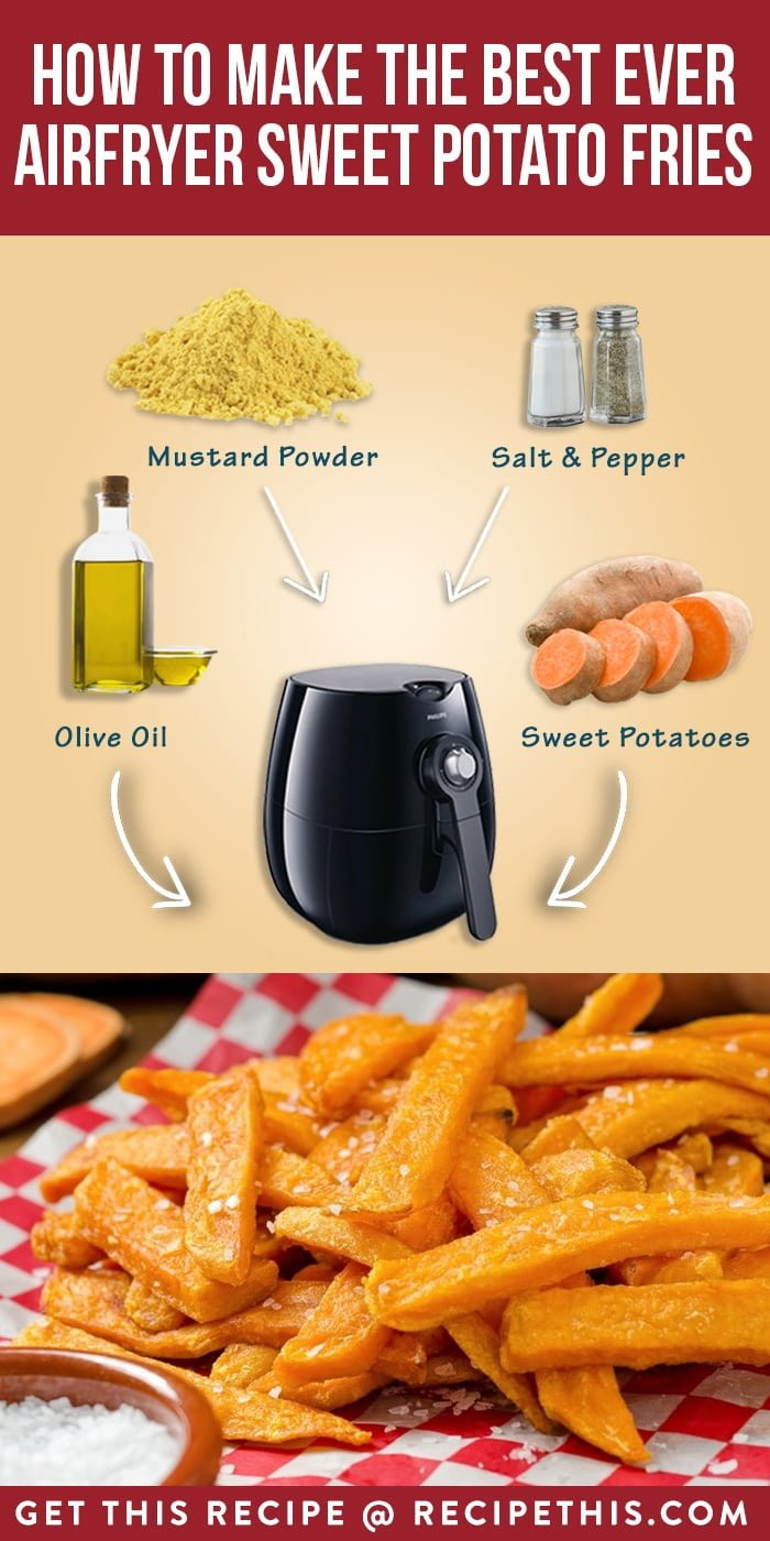 Sweet Potato Fries Air Fryer
 How To Make The Best Ever Airfryer Sweet Potato Fries