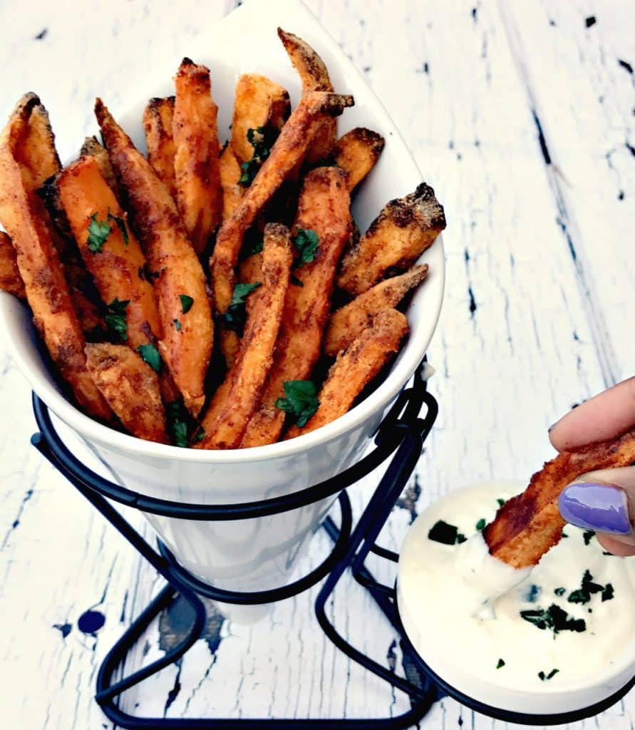 Sweet Potato Fries Air Fryer
 Air Fryer Crispy Crunchy Sweet Potato Fries