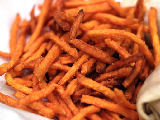 Sweet Potato Fries Deep Fried
 Deep Fried Chicago R J Grunts