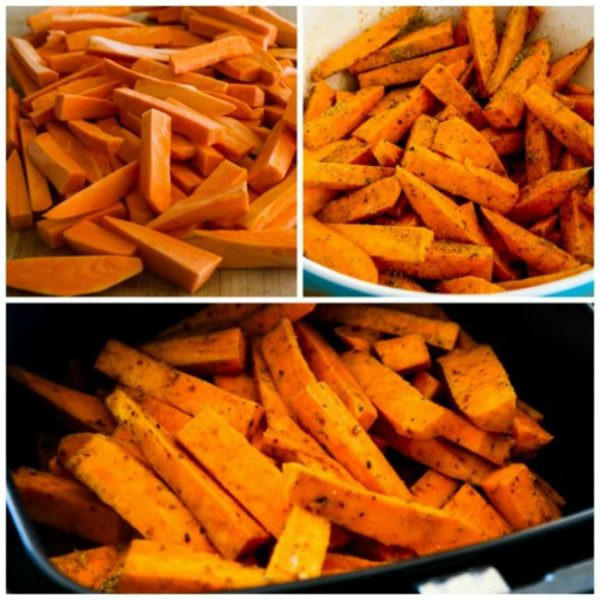 Sweet Potato Fries In Air Fryer
 Air Fryer Spicy Sweet Potato Fries Kalyn s Kitchen