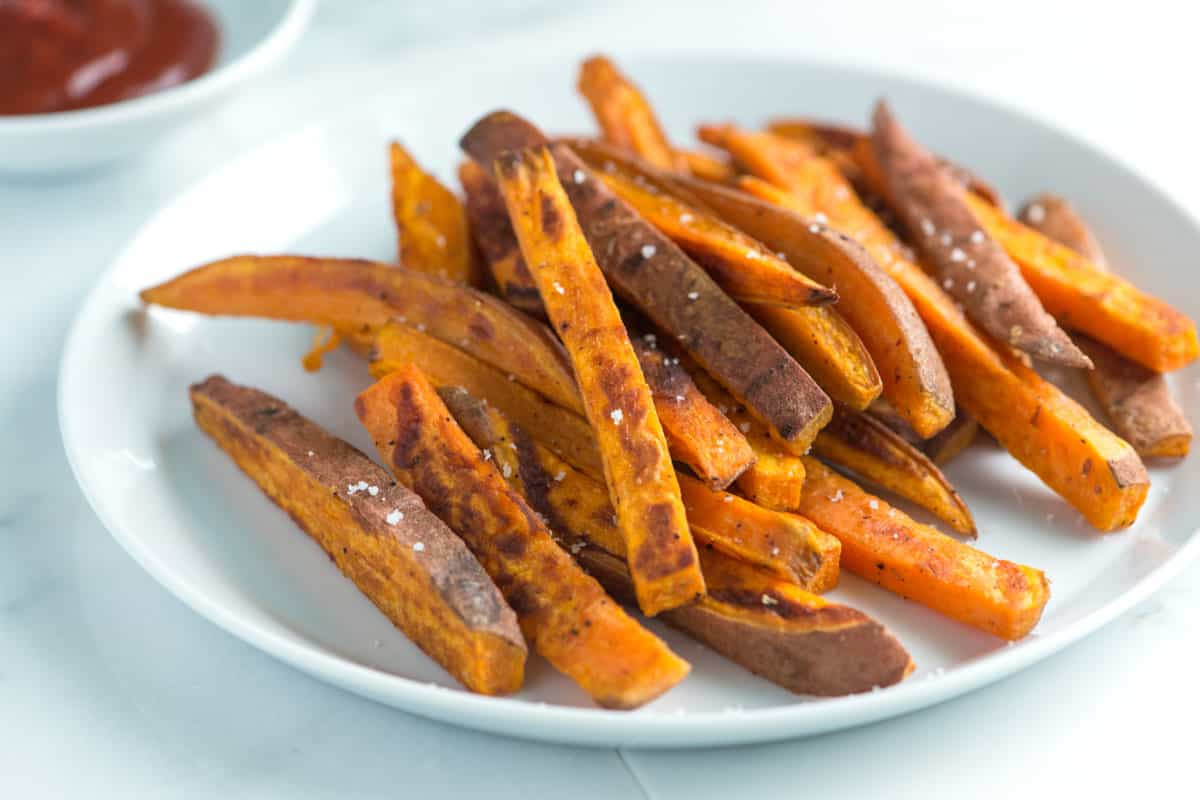 Sweet Potato Fries Recipe
 Easy Homemade Baked Sweet Potato Fries Recipe