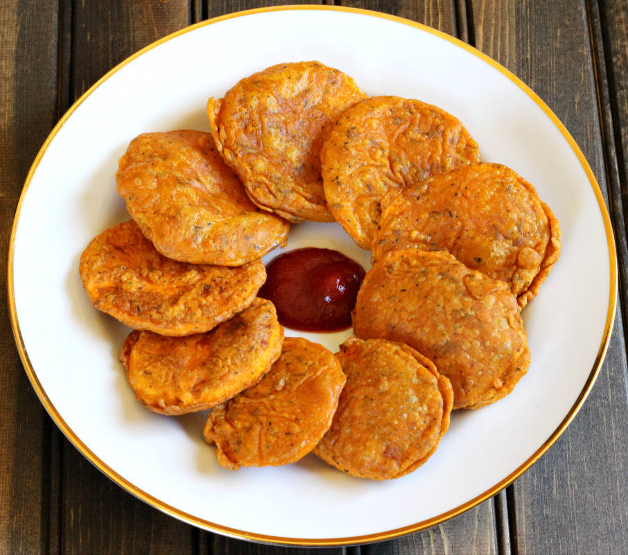 Sweet Potato Fritters
 SWEET POTATO FRITTERS Cook with Kushi