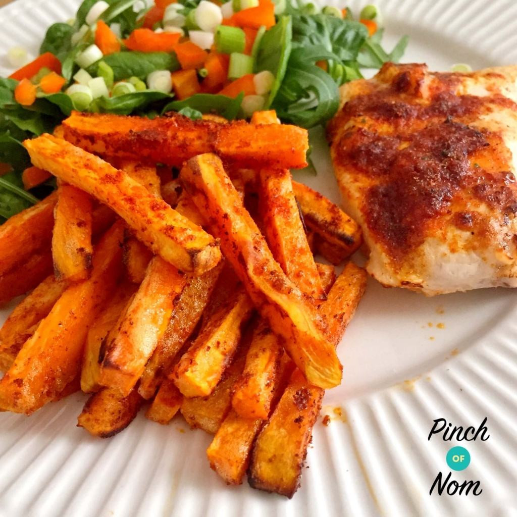 Sweet Potato Fry Recipe
 Syn Free Sweet Potato Fries