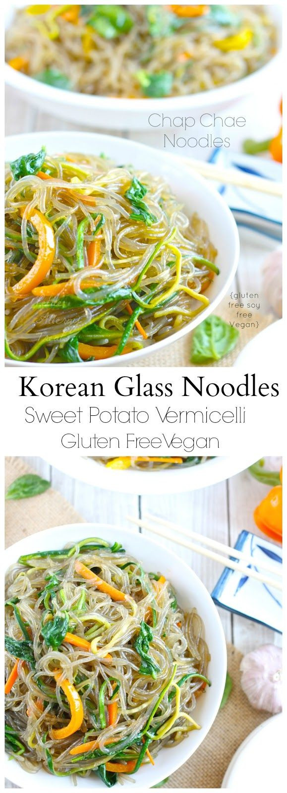 Sweet Potato Glass Noodles
 Korean Glass Noodles Chap Chae Gluten free sweet potato