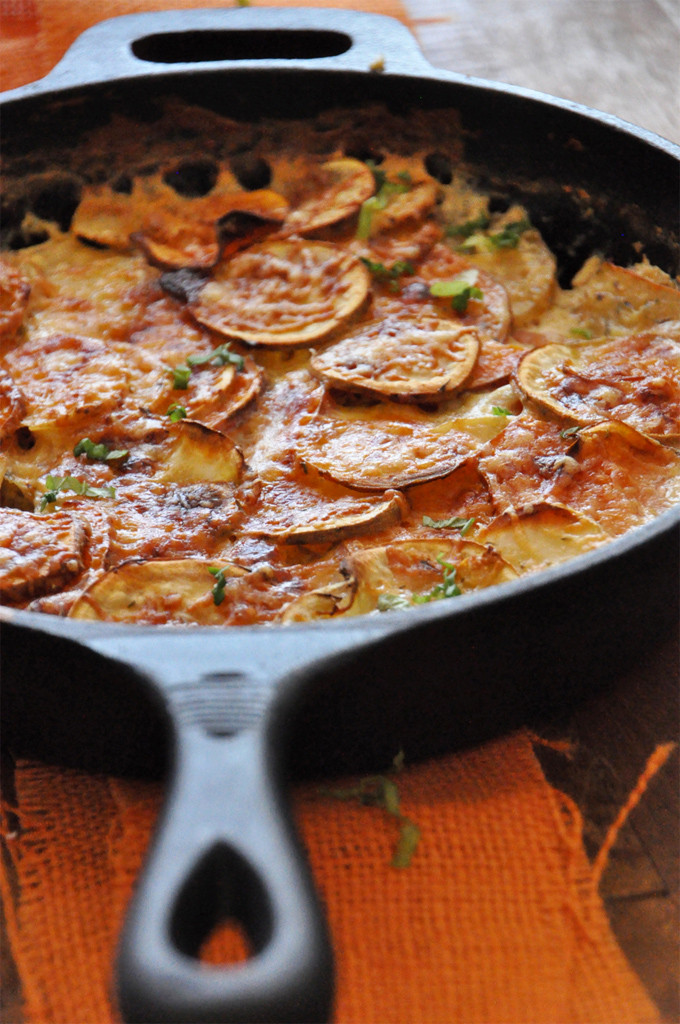 Sweet Potato Gratin
 sweet potato gratin