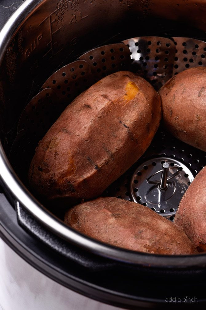 Sweet Potato In Instant Pot
 Instant Pot Sweet Potatoes Recipe Add a Pinch