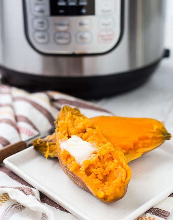 Sweet Potato In Instant Pot
 Instant Pot Sweet Potatoes Perfect Every Time Rachel