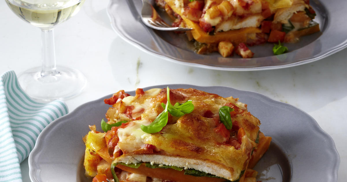 Sweet Potato Lasagna
 Chicken and Sweet Potato Lasagna