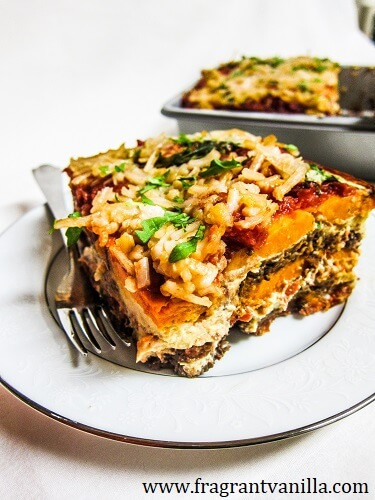 Sweet Potato Lasagna
 Vegan Sweet Potato Lasagna