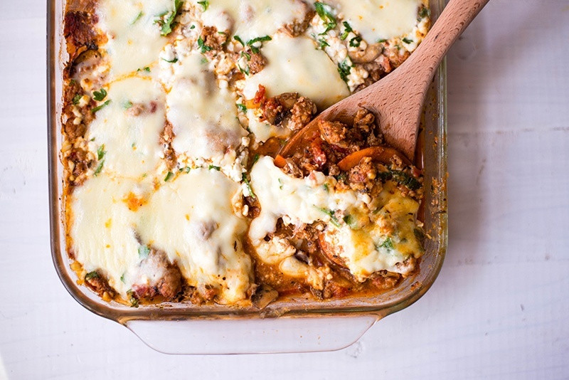 Sweet Potato Lasagna
 Sweet Potato Lasagna • A Sweet Pea Chef