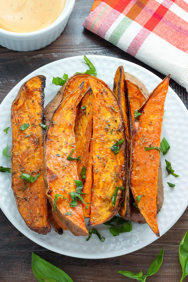 Sweet Potato Meals
 Extra Crispy Sweet Potato Wedges Baker by Nature