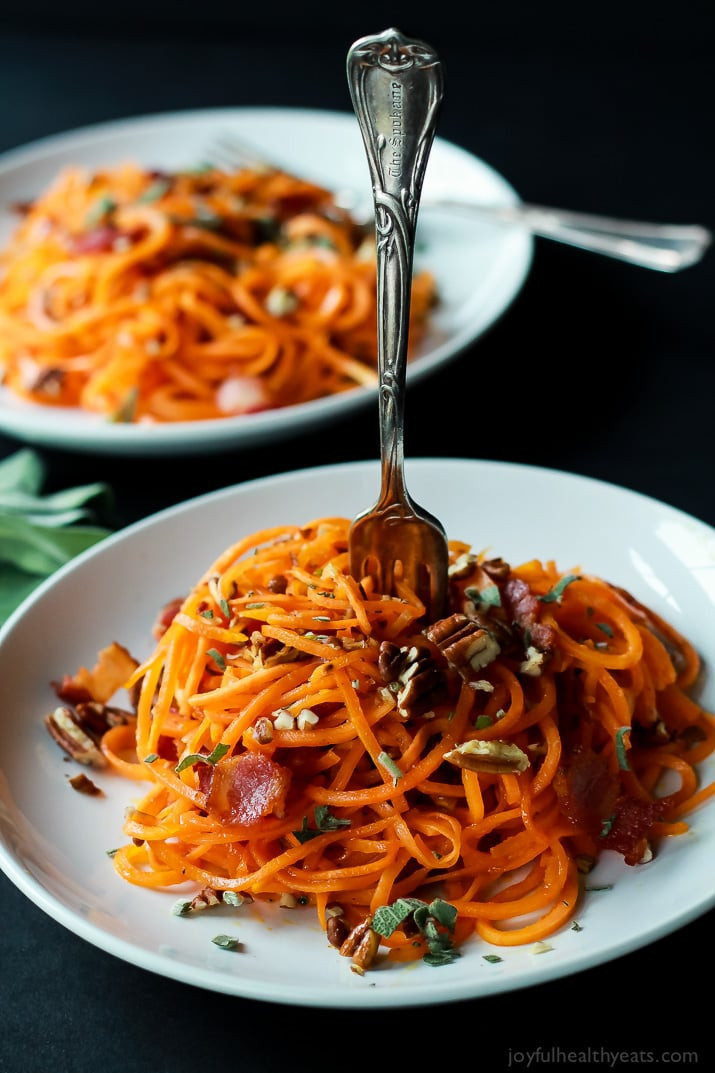 Sweet Potato Noodles
 Pomegranate Goat Cheese Can d Pecan Arugula Salad