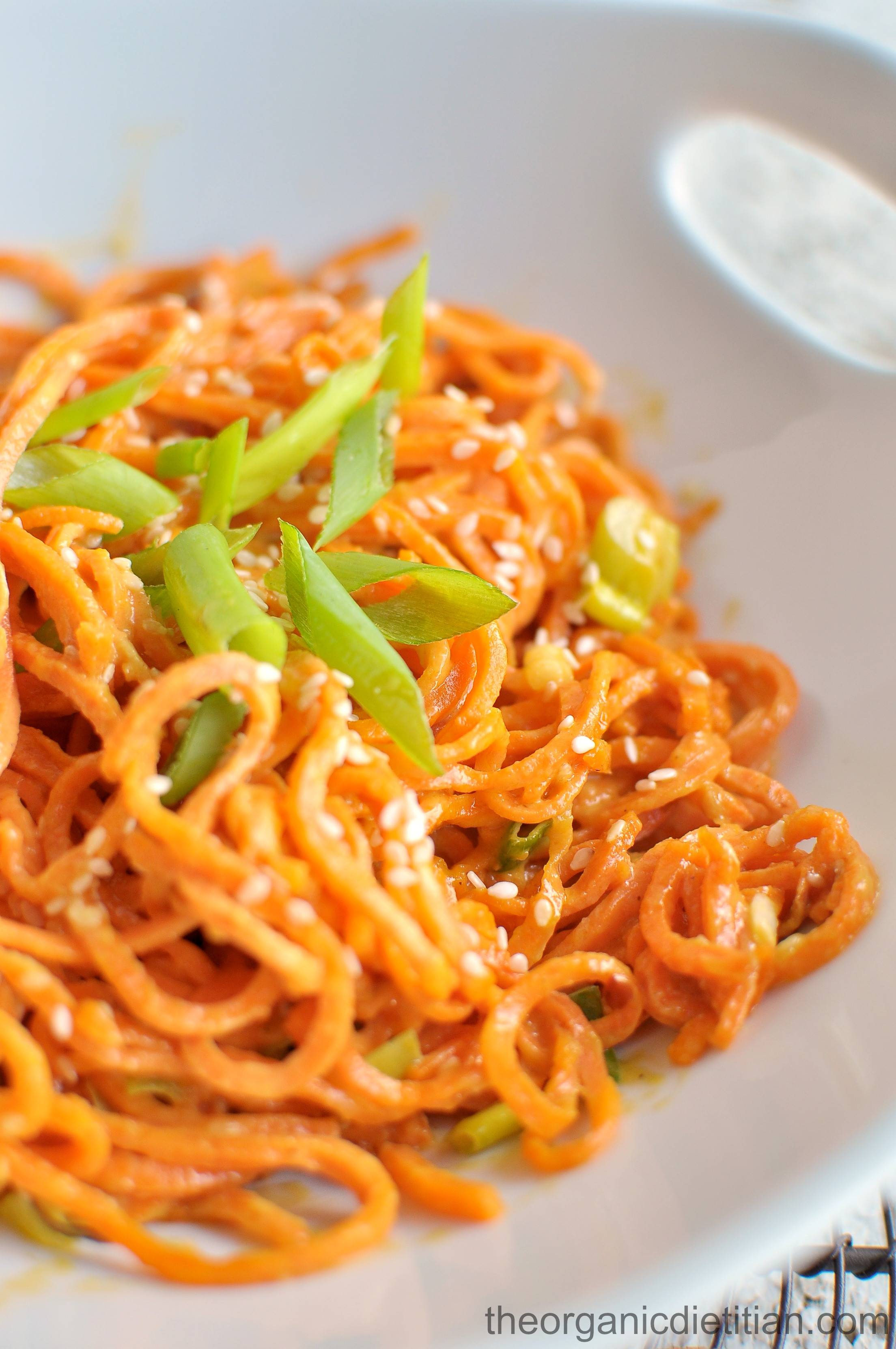 Sweet Potato Noodles
 Sesame Sweet Potato Noodles The Organic Dietitian