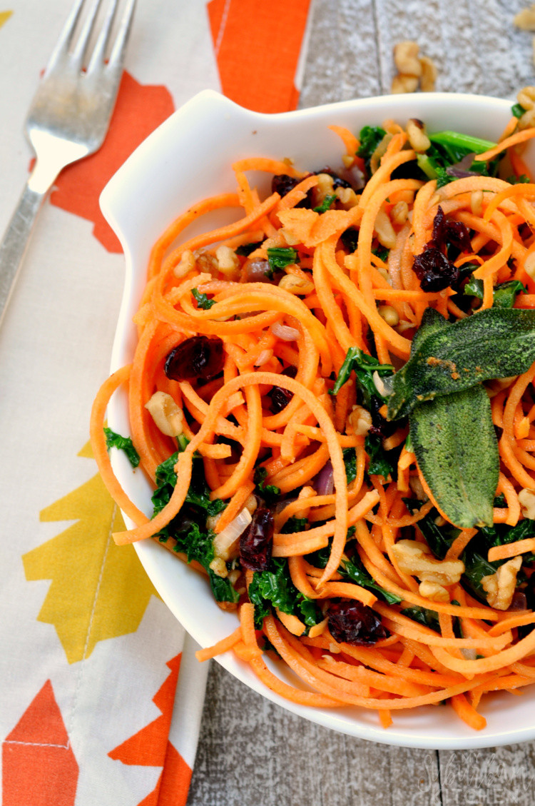 Sweet Potato Noodles
 Brown Butter Sweet Potato Noodles My Suburban Kitchen