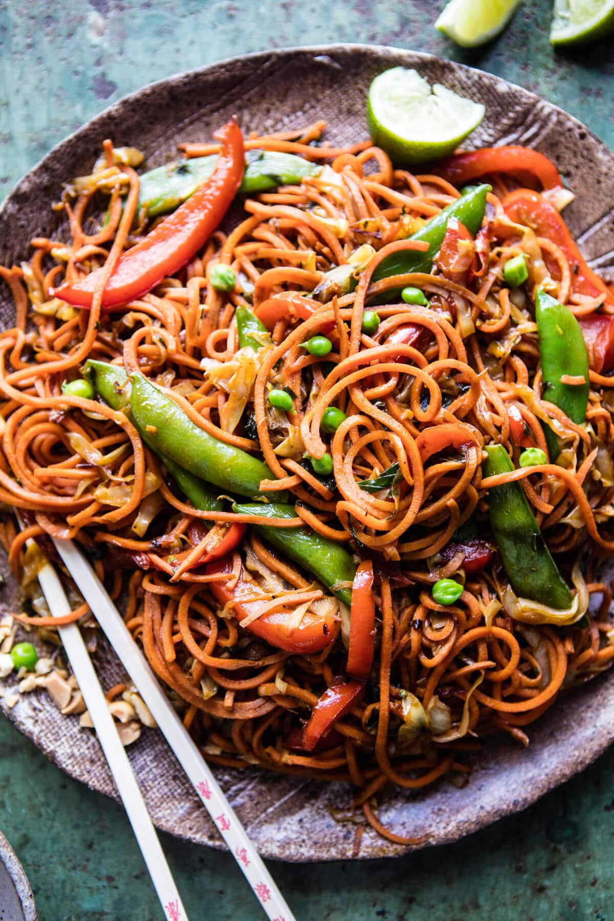 Sweet Potato Noodles
 Singapore Sweet Potato Noodles Half Baked Harvest