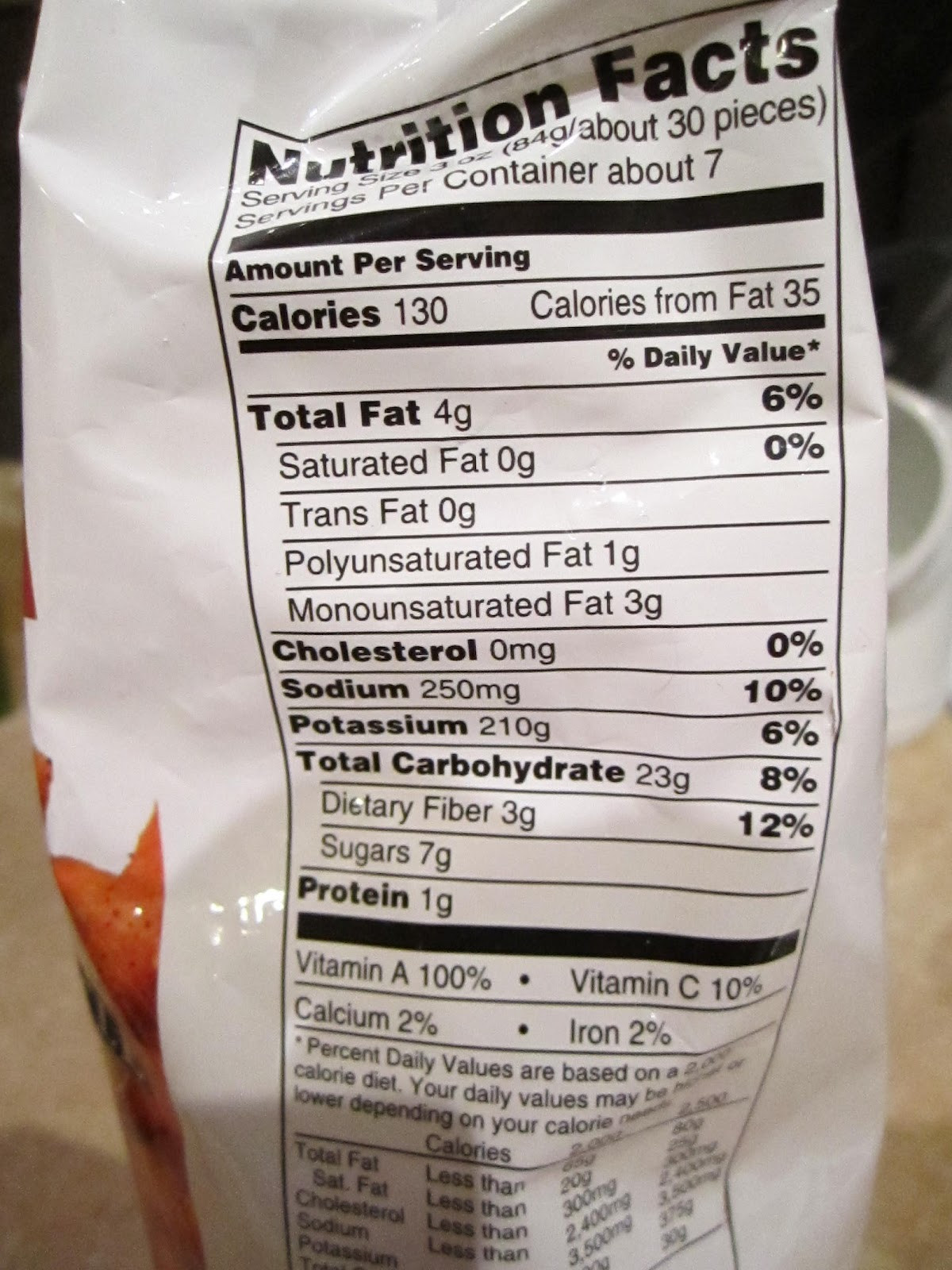 Sweet Potato Nutrition
 alexia sweet potato fries nutrition label