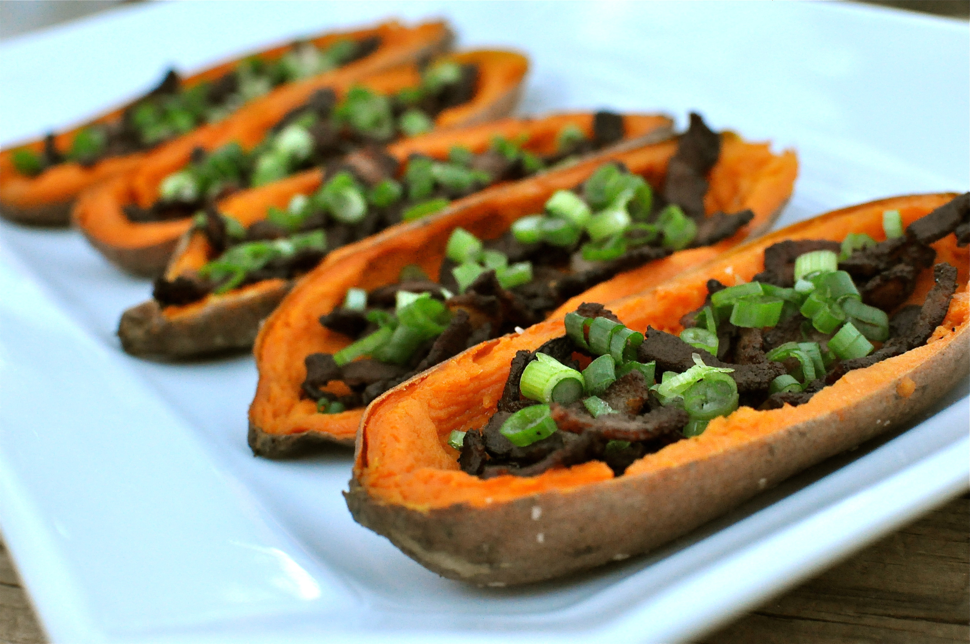 Sweet Potato Paleo
 Loaded Paleo Sweet Potato Skins Fed & Fit