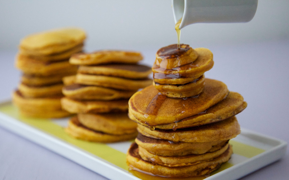 Sweet Potato Pancakes
 Sweet Potato Pancakes Stack