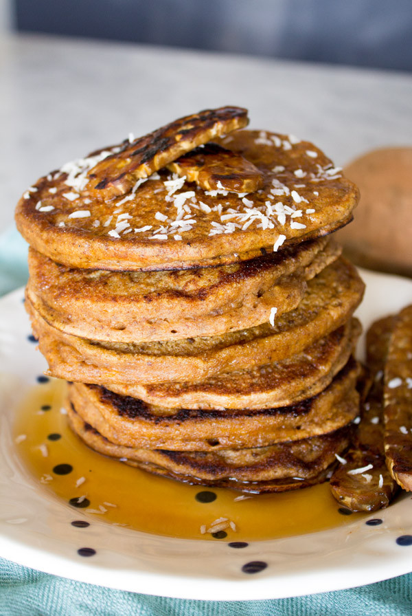 Sweet Potato Pancakes
 egg substitute for potato pancakes