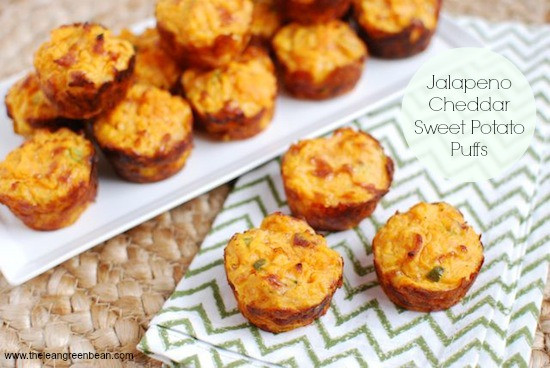 Sweet Potato Puffs
 Jalapeno Cheddar Sweet Potato Puffs