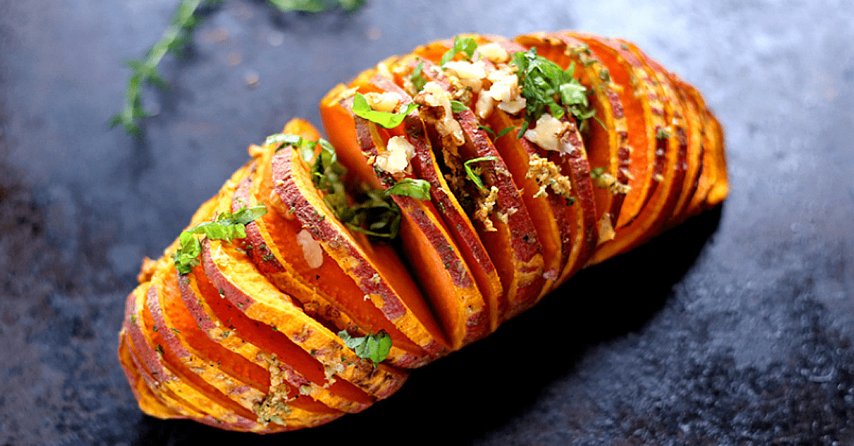 Sweet Potato Recipes Vegan
 Easy Vegan Hasselback Sweet Potatoes Very Vegan Recipes