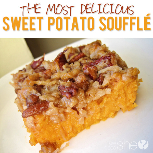 Sweet Potato Souffle Recipe
 Sweet Potato Souffle