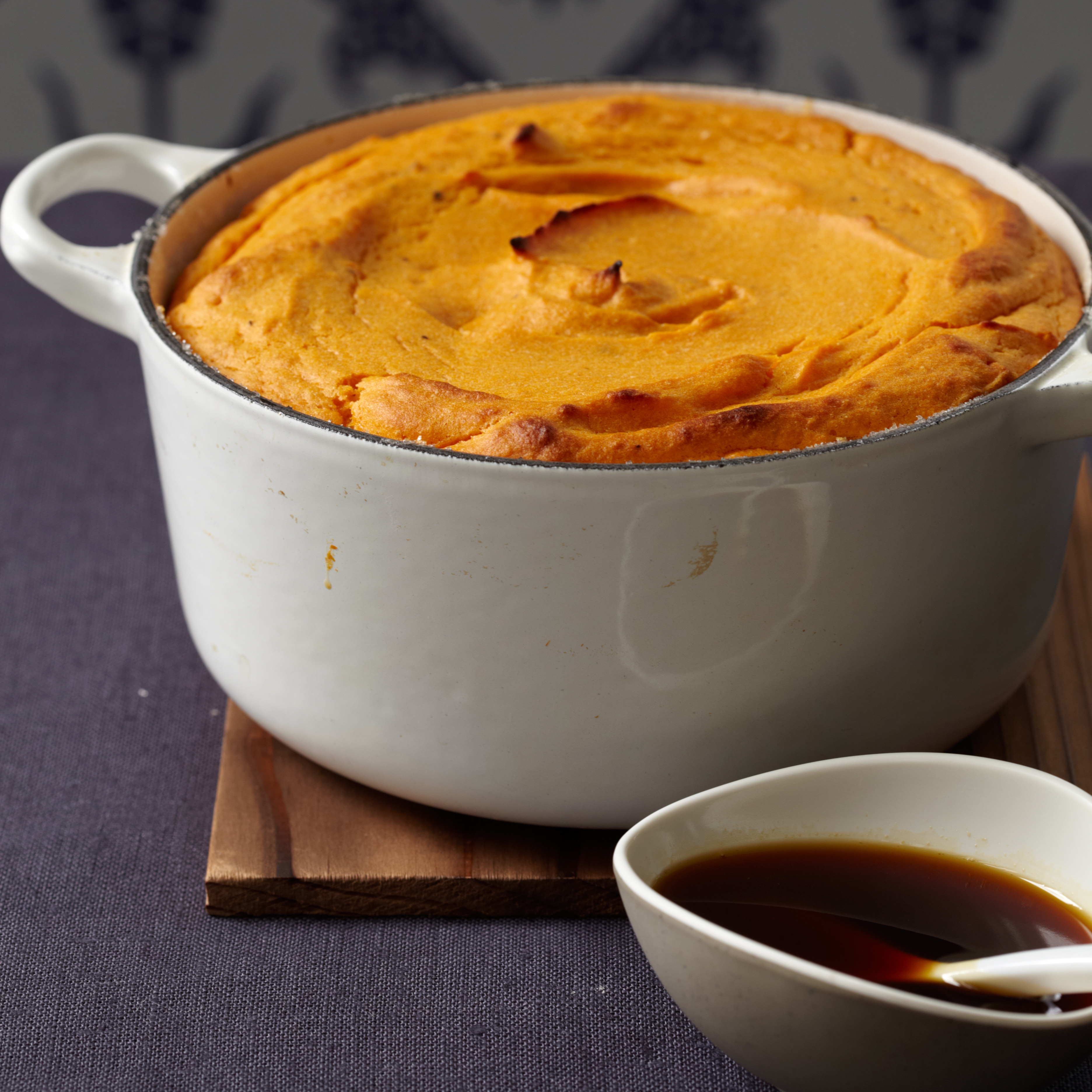 Sweet Potato Souffle Recipe
 Sweet Potato Soufflé with Molasses Sauce Recipe Eric