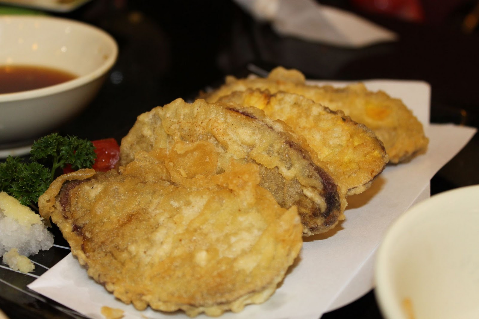 Sweet Potato Tempura
 All Bout Food Ha Ne Sushi Mongkok Hong Kong