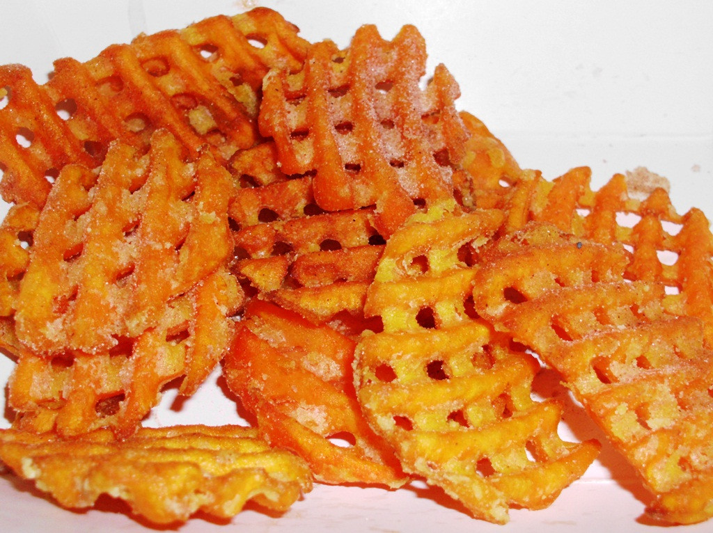 Sweet Potato Waffle Fries
 The Dawg House Mmm mmm good Pompano Today