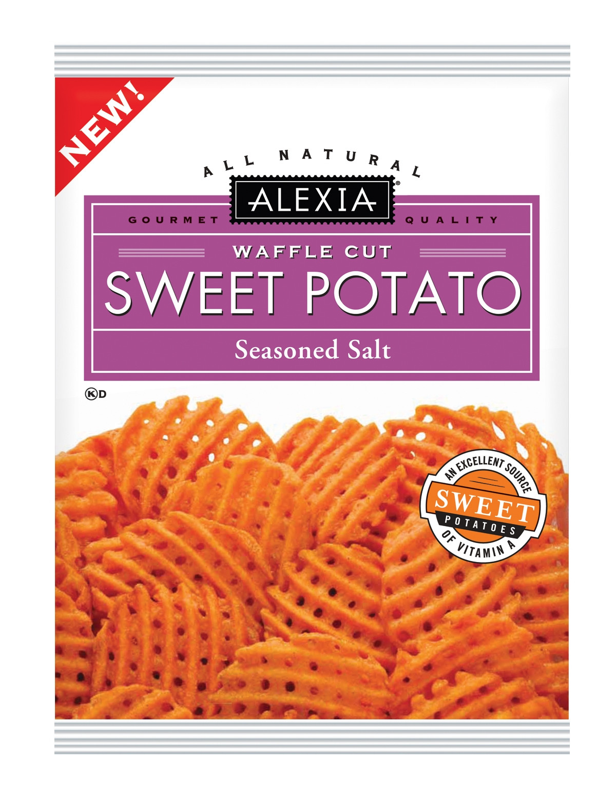 Sweet Potato Waffle Fries
 alexia sweet potato waffle fries