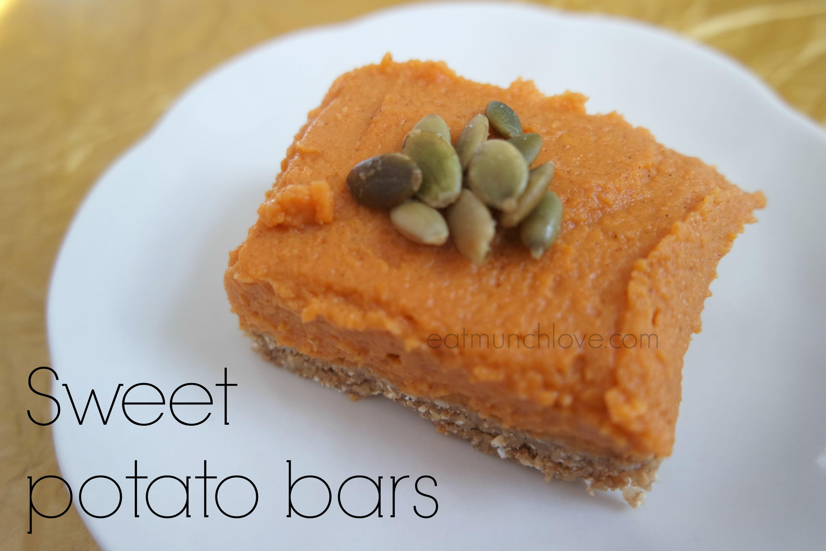 Sweet Potatoes Dessert Recipe
 No bake sweet potato bars gluten free vegan refined