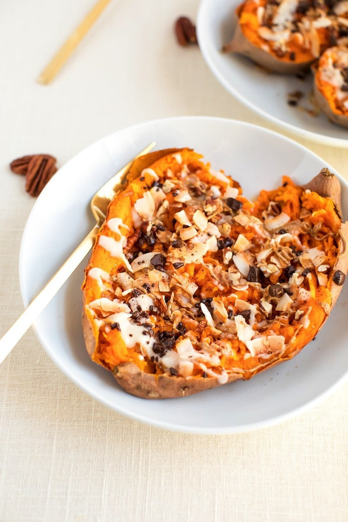 Sweet Potatoes Dessert Recipe
 Dessert Baked Sweet Potato Eating Bird Food