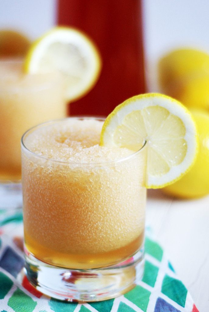 Sweet Vodka Drinks
 Sweet Tea Vodka Slushies Recipe