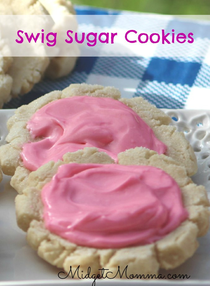 Swig Sugar Cookies
 The BEST Easy Homemade Swig Sugar cookies
